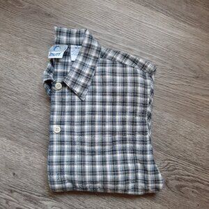 Boys short sleeve button front shirt
